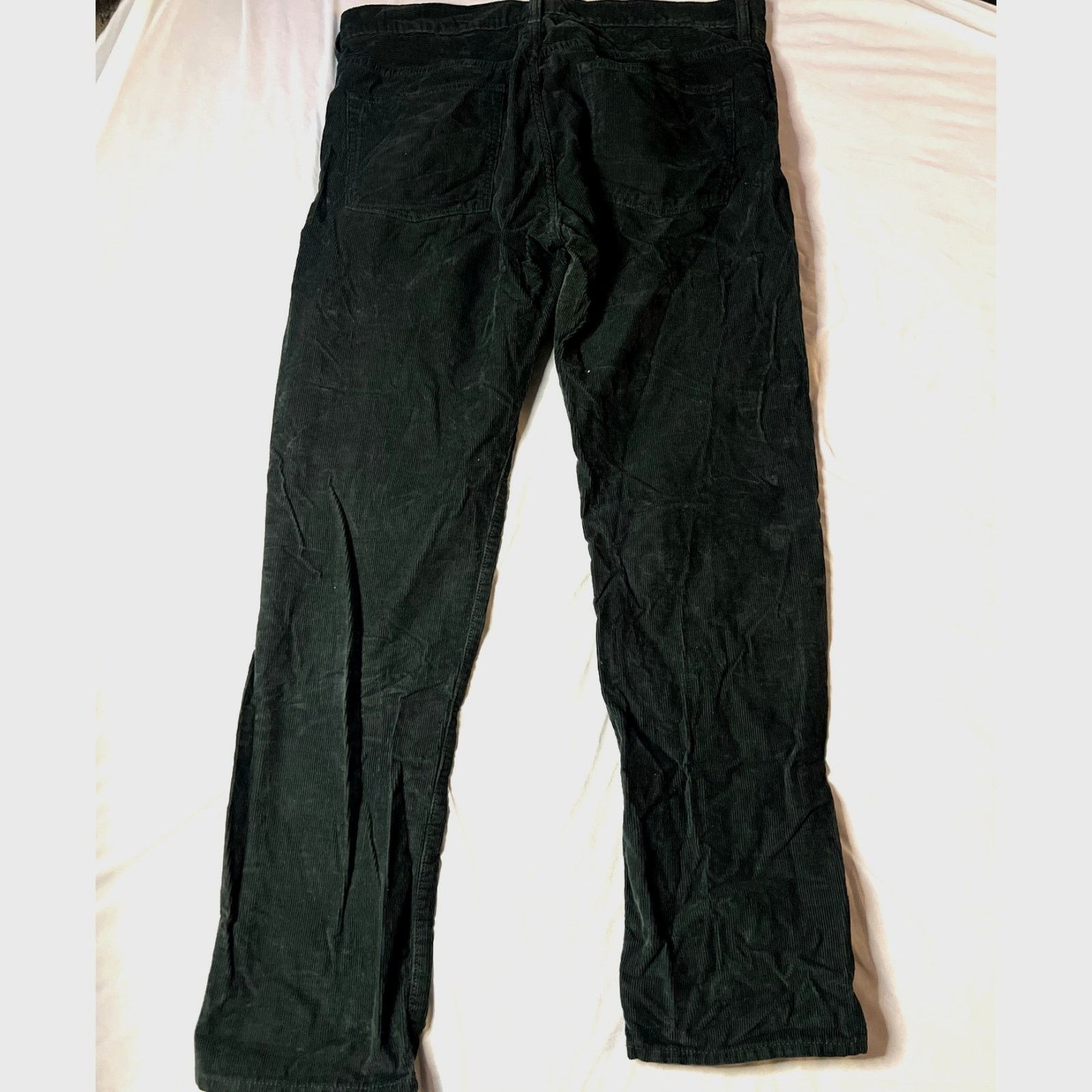 J.Crew J.Crew Men's 770 Corduroy Pants 36x32 Green Cotton Vintage Size US 36 / EU 52 - 2 Thumbnail