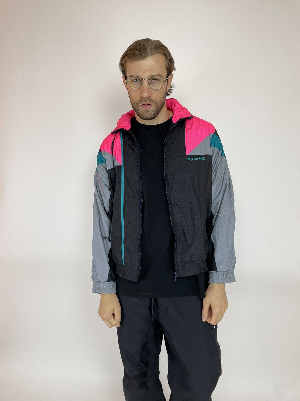 Oleg Cassini Oleg Cassini Vintage Track Jacket Mens size M Size US M / EU 48-50 / 2 - 7 Thumbnail