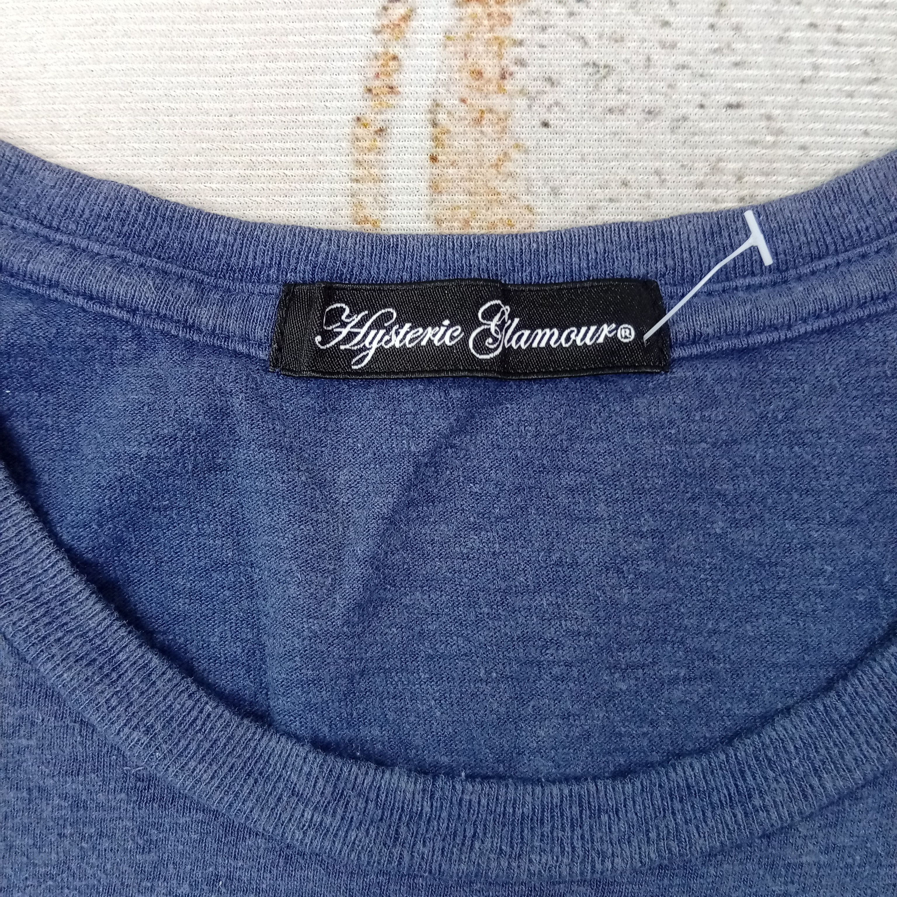 Hysteric Glamour Hysteric Glamour Japanese Brand Tshirt C259N56 Size XS / US 0-2 / IT 36-38 - 3 Thumbnail