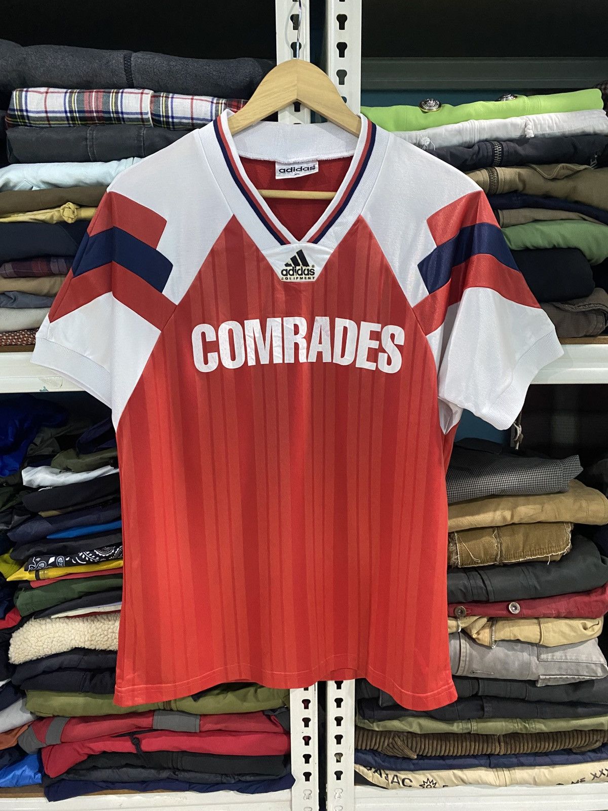 Adidas Vintage Adidas Equipment Arsenal Template Jersey 1994 Size US XL / EU 56 / 4 - 1 Thumbnail