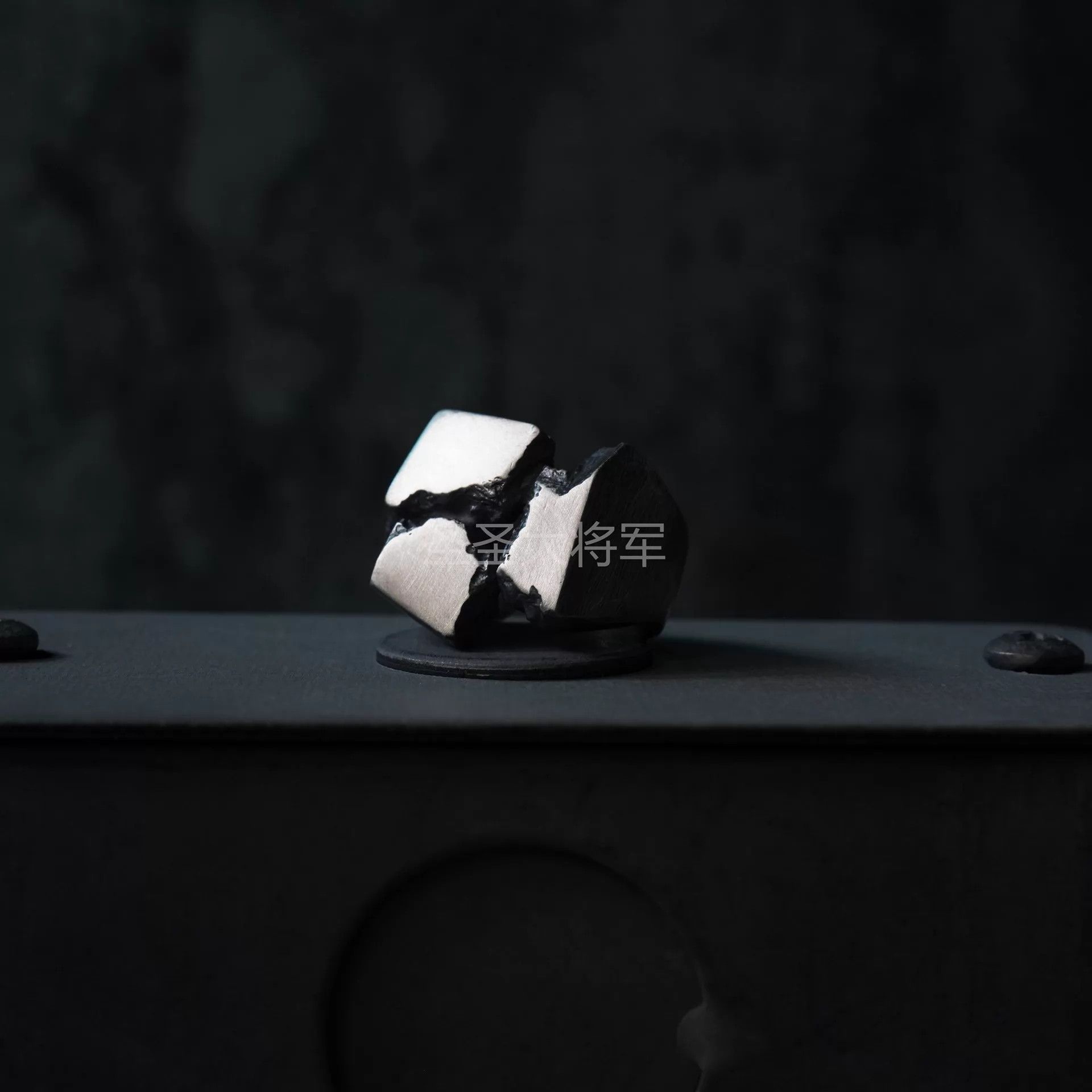Gothmos Gothmos Korean Artisan Broken 925 Silver Ring US7 Last New Size ONE SIZE - 4 Thumbnail