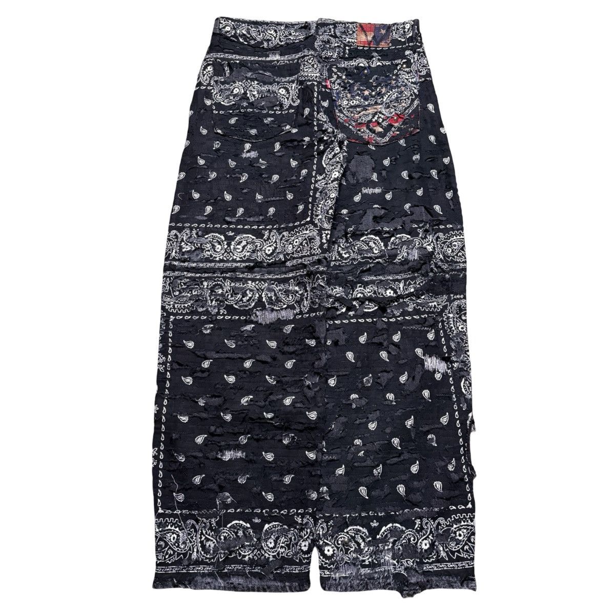 Levi's W&G 1/1 Custum Black Boro Scab Denim Levi's Jeans Baggy Size US 32 / EU 48 - 9 Thumbnail