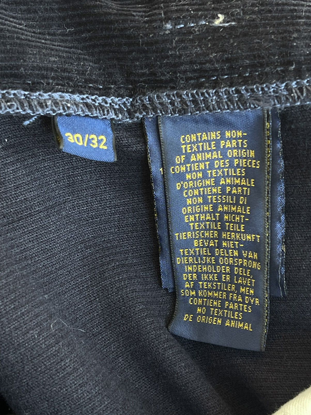 Polo Ralph Lauren PRL 381 Slim Straight Fit Corduroy 5 Pocket Jeans Pants Size US 30 / EU 46 - 13 Thumbnail