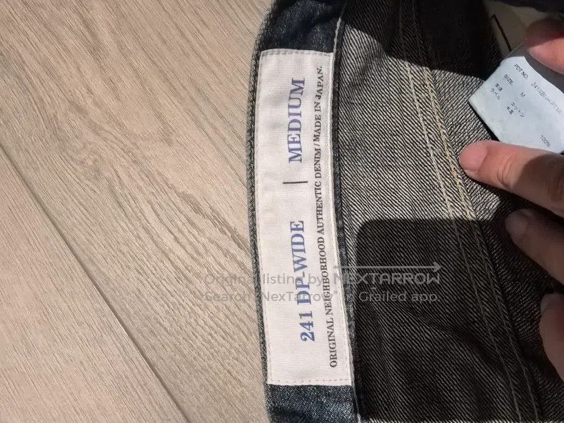 Neighborhood Neighborhood size M Basic Washed Denim Pants, Size M Size US 27 - 4 Thumbnail