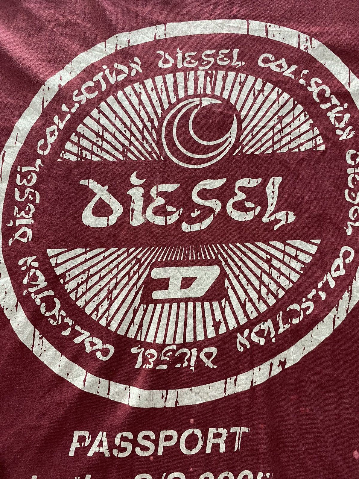 Diesel × Vintage 2000s diesel collection distressed tshirt Size US M / EU 48-50 / 2 - 5 Thumbnail