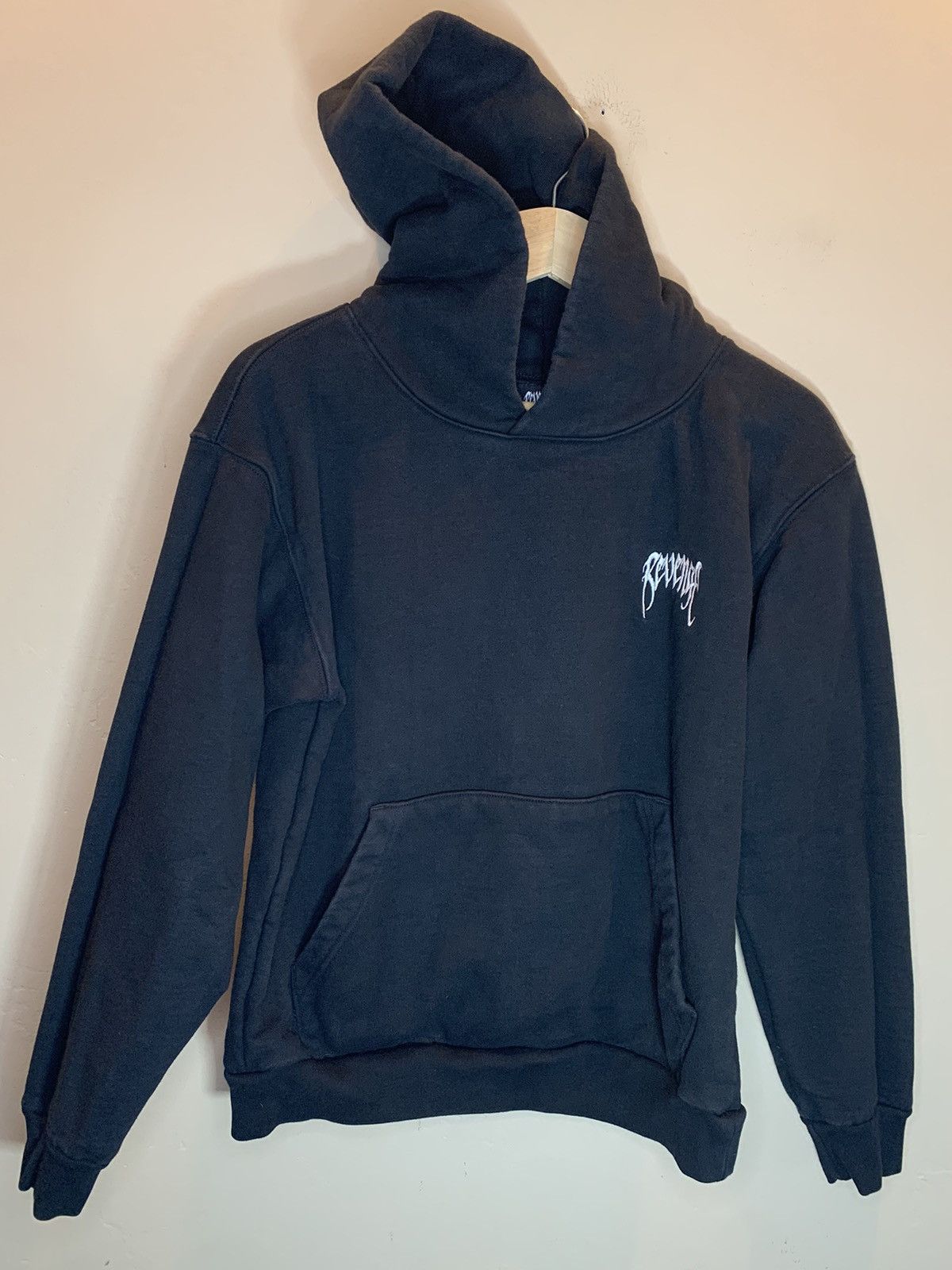 Revenge *RARE* Revenge Embroidered Logo Art Heavyweight Hoodie - S Size US S / EU 44-46 / 1 - 1 Thumbnail