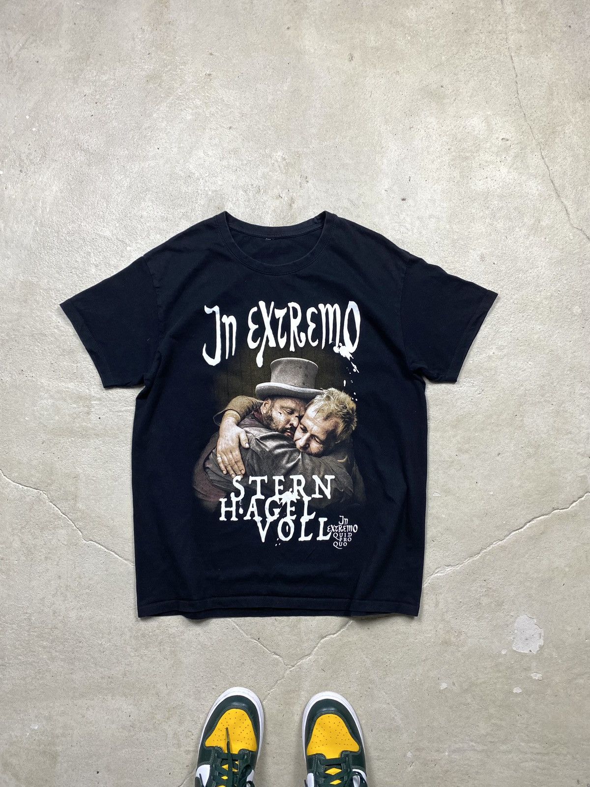Vintage Vintage In Extremo Band Tee (Blind Guardian Subway to Sally) Size US L / EU 52-54 / 3 - 1 Thumbnail