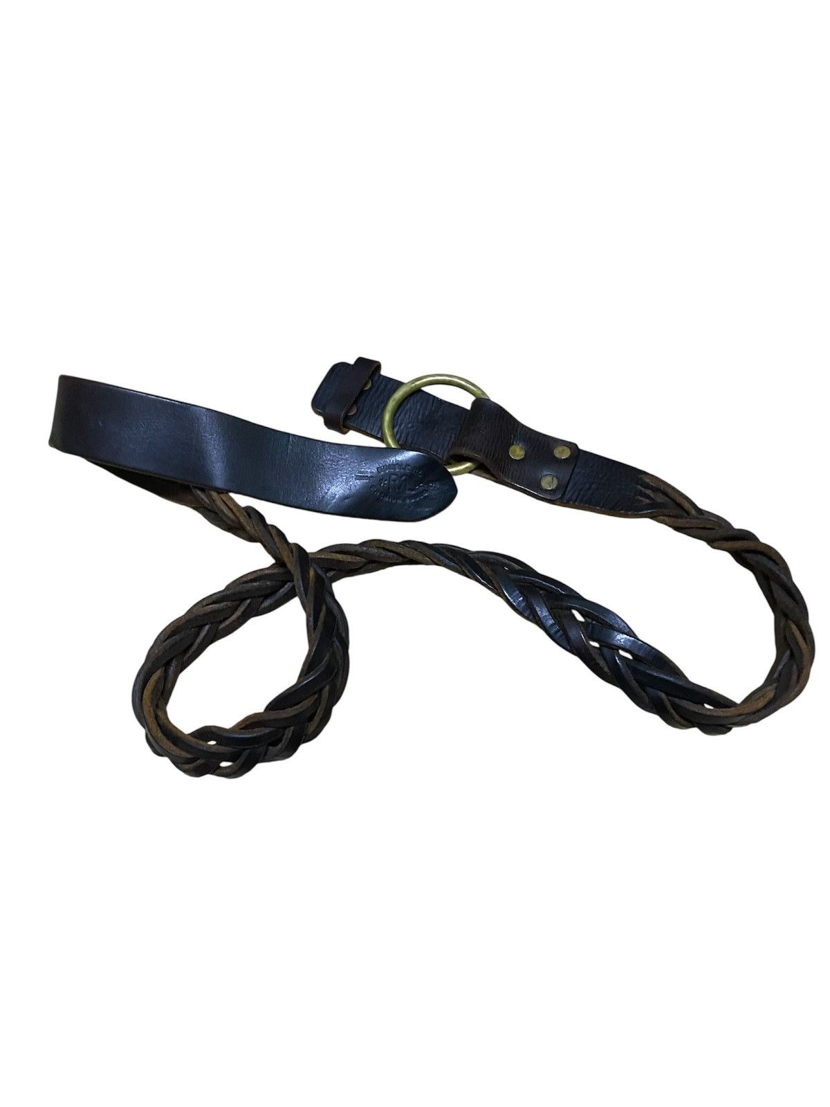 RRL Ralph Lauren RRL Double RL Ralph Lauren Leather Belt Size ONE SIZE - 5 Thumbnail