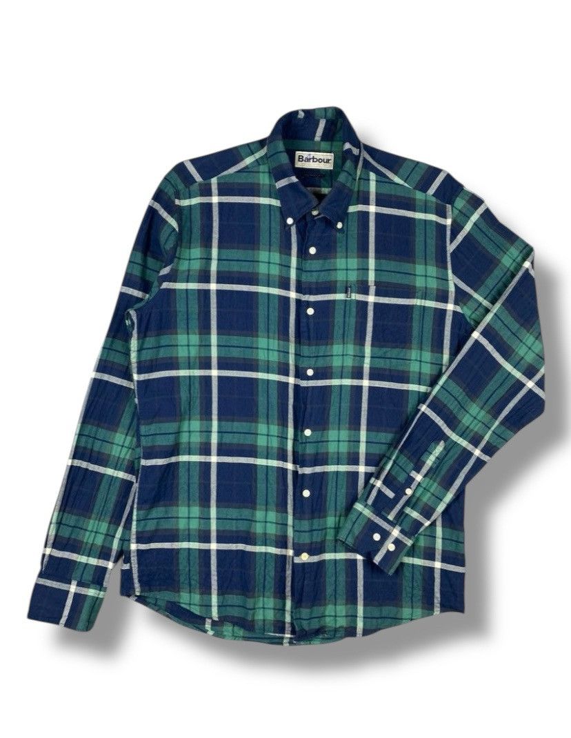 Barbour Barbour Checkered Button Up Shirt Size M Size US M / EU 48-50 / 2 - 1 Thumbnail