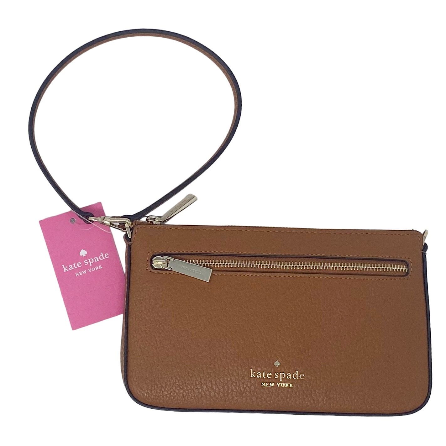 Kate Spade Kate Spade Leila Convertible Wristlet Purse in Brown K6088 Size ONE SIZE - 1 Thumbnail