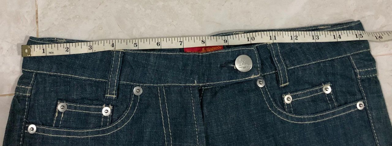 Vivienne Westwood Viviene Westwood Red Label Orb Logo Jeans Size 30" / US 8 / IT 44 - 10 Thumbnail