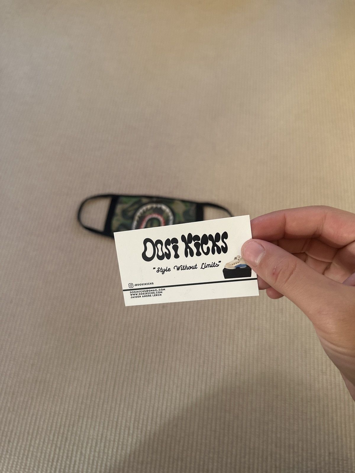 Bape Bape Covid Mask Size ONE SIZE - 2 Thumbnail