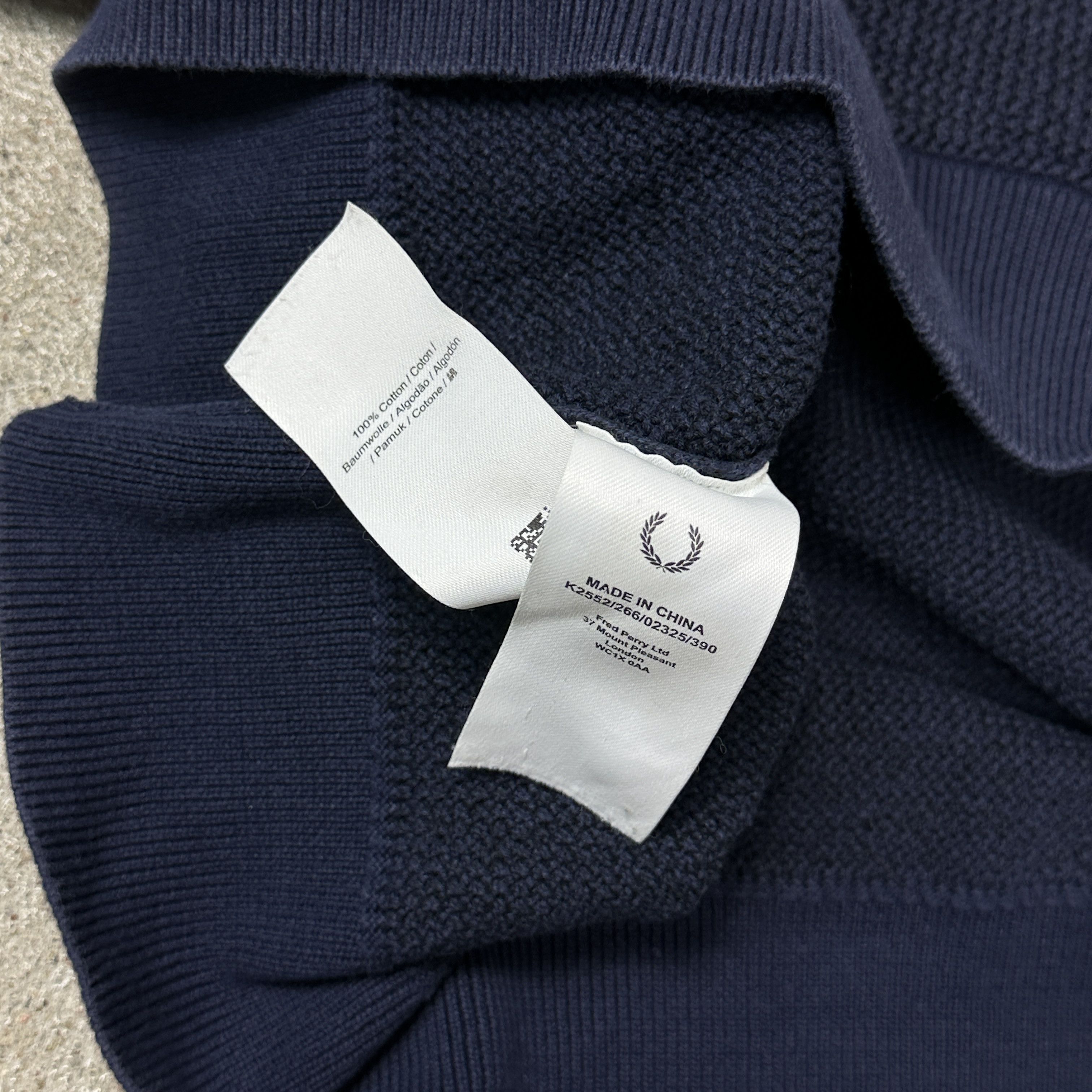 Fred Perry Vintage Streetwear Oversize Fred Perry Sweater Y2K Size US XXL / EU 58 / 5 - 5 Thumbnail