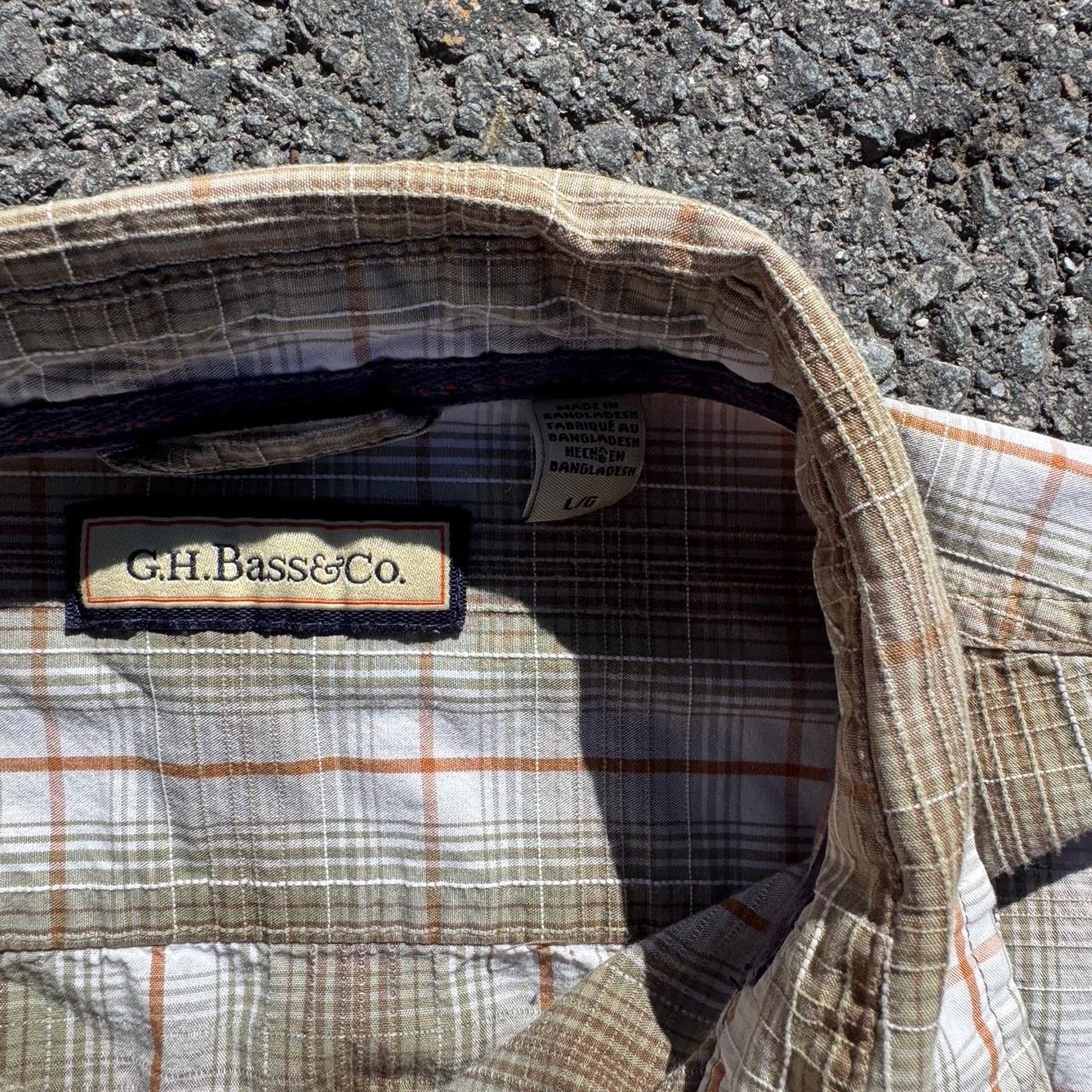G.H. Bass & Co. G.H. Bass Perfect Fall Colored Button-Up Shirt size large Size US L / EU 52-54 / 3 - 4 Thumbnail