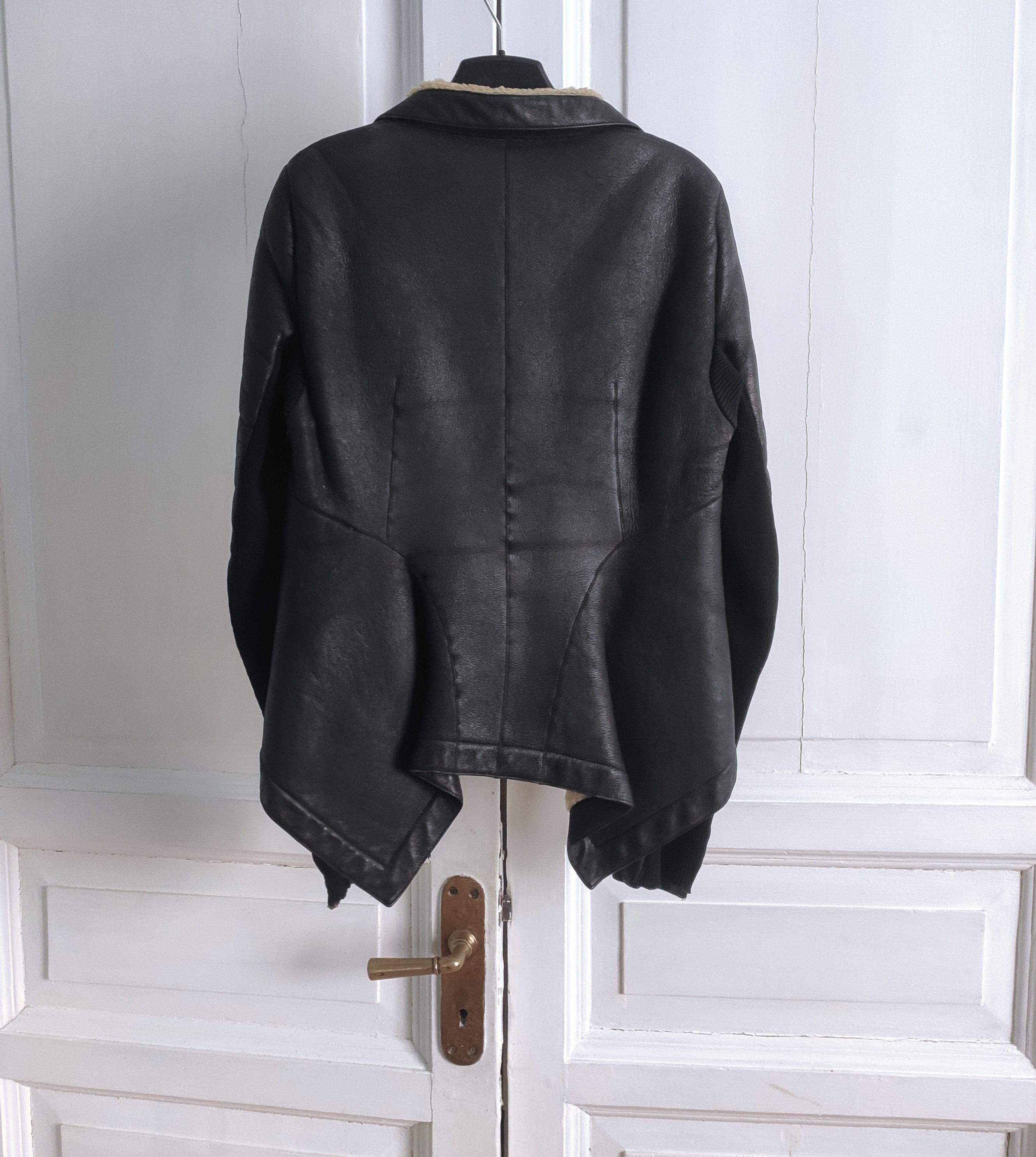 Rick Owens NASKA shearling coat.Like Gareth Pugh or Guidi Size M / US 6-8 / IT 42-44 - 4 Thumbnail
