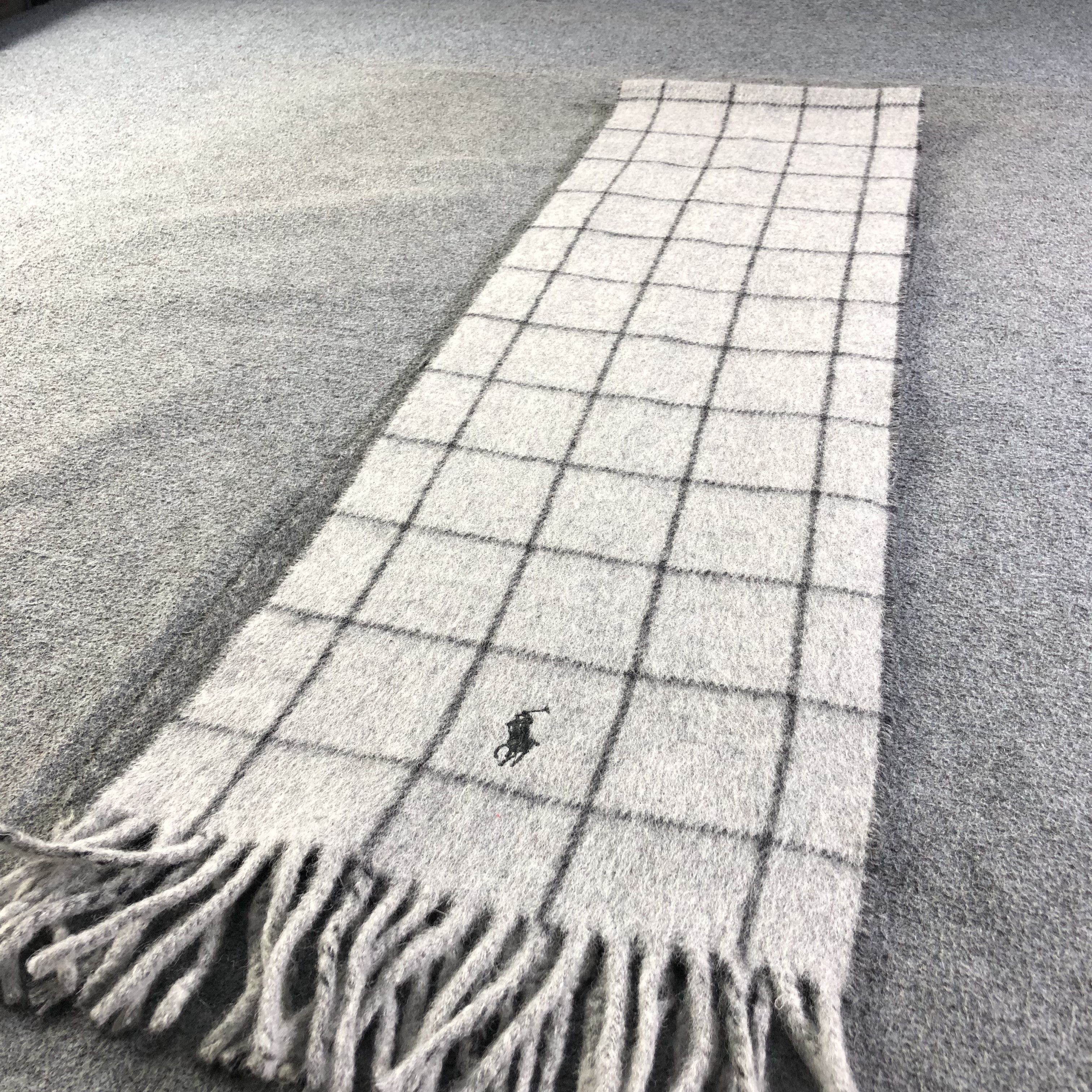 Polo Ralph Lauren Polo Ralph Lauren Wool Scarf Muffler V2010 Size ONE SIZE - 4 Thumbnail