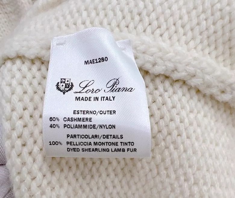 Loro Piana LORO PIANA Sheep's wool sweater Size S / US 4 / IT 40 - 3 Thumbnail