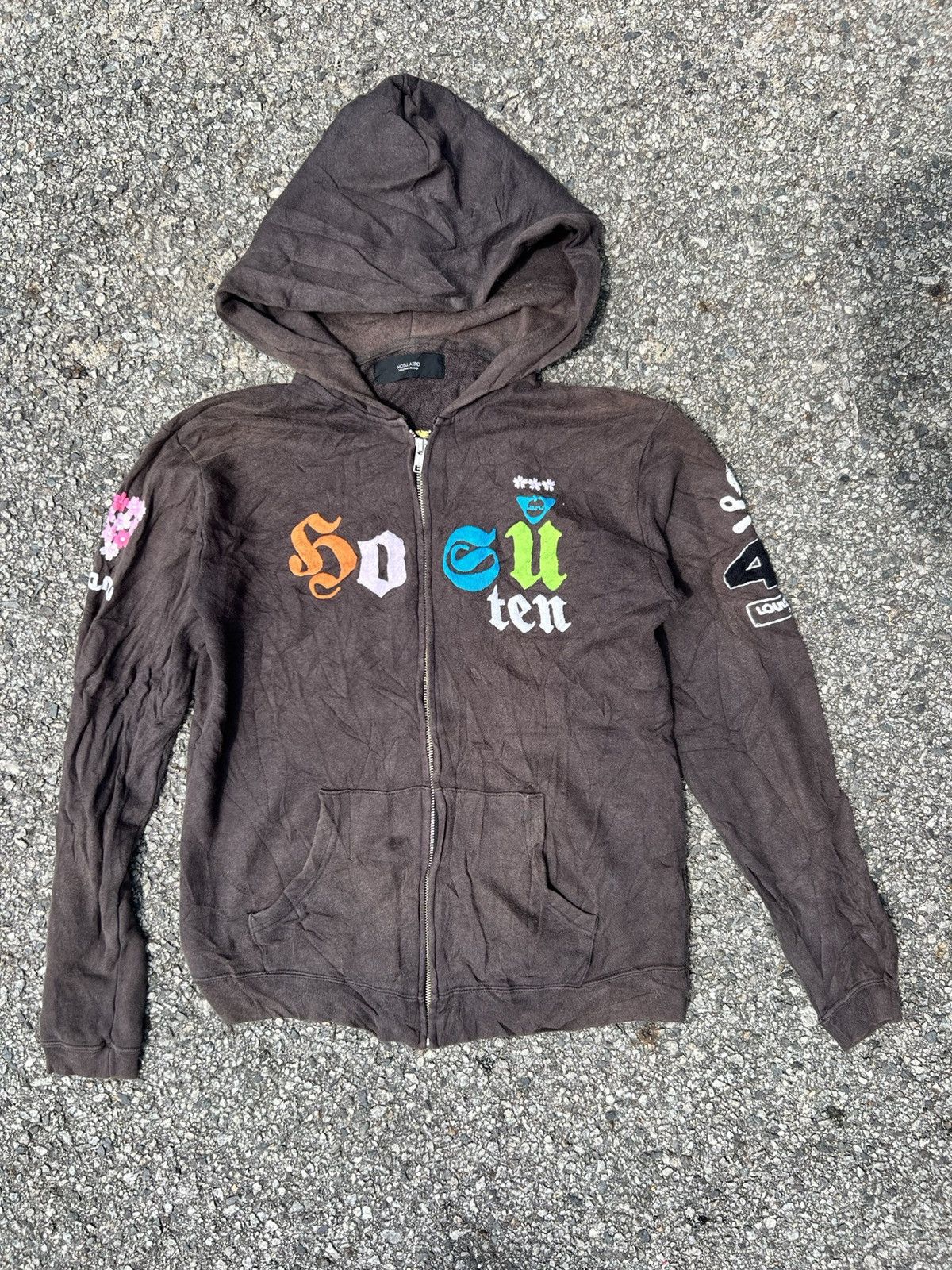 Designer × Japanese Brand Hosu ATPD Sun Faded Hoodie Size S / US 4 / IT 40 - 1 Thumbnail