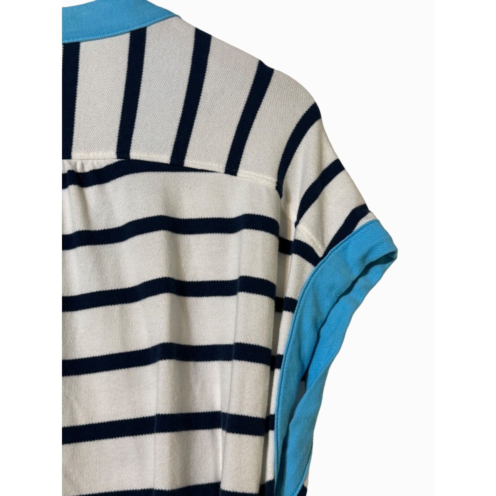 Nautica Nautica Dress Striped Cotton/Spandex Tie Waist Large Size L / US 10 / IT 46 - 5 Thumbnail