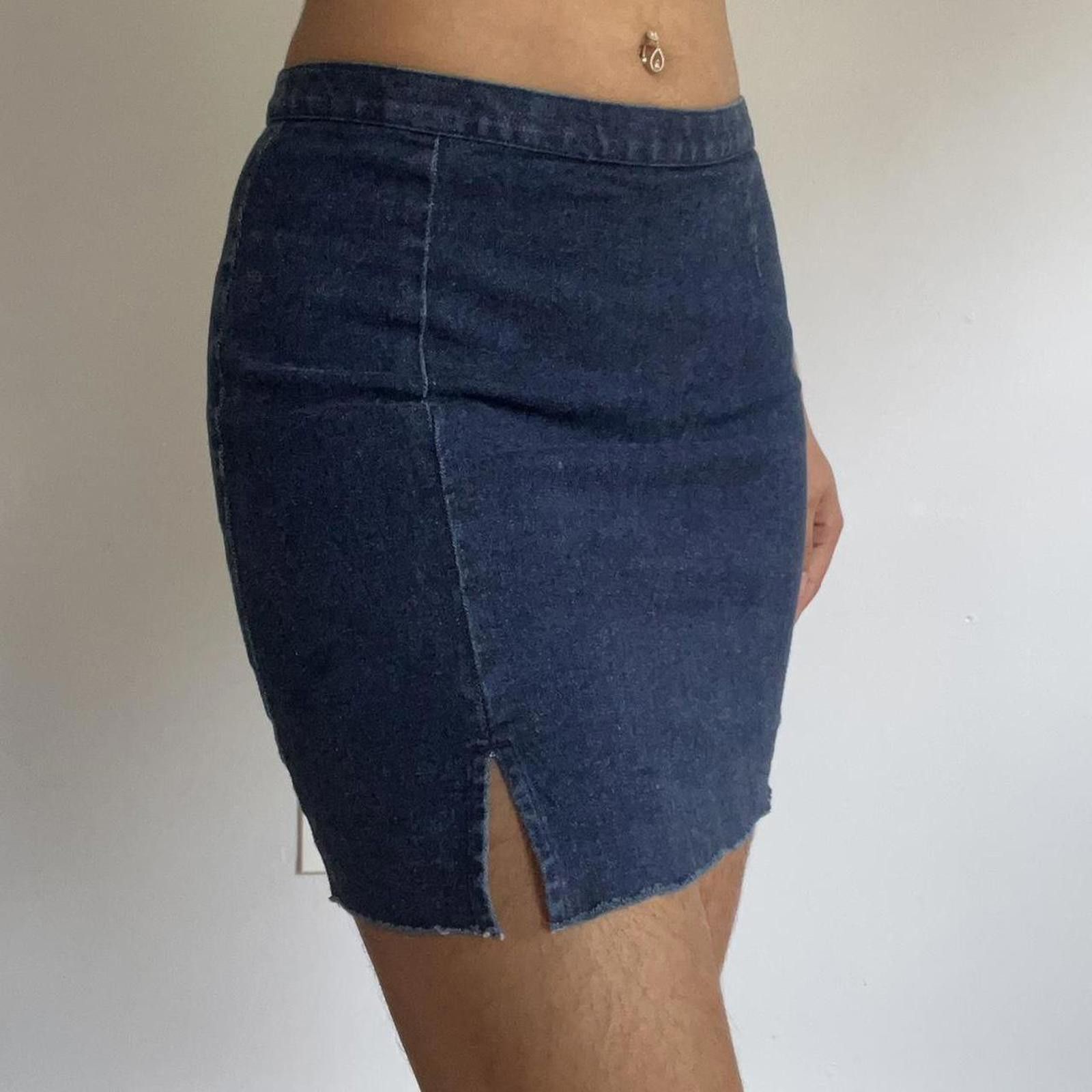 Other Dark denim mini skirt fits like a glove Size 28" / US 6 / IT 42 - 2 Thumbnail