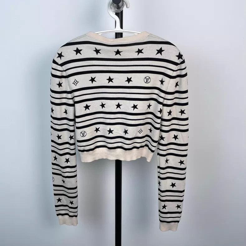 Louis Vuitton Louis Vuitton Star Collection Star Pattern Black and White Size S / US 4 / IT 40 - 2 Thumbnail