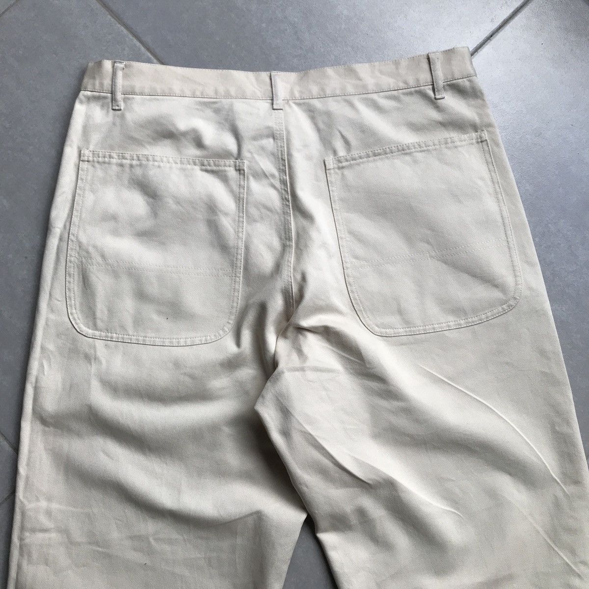 Comme des Garcons SHIRT Comme des Garcons SHIRT beige trouser Size US 34 / EU 50 - 12 Thumbnail