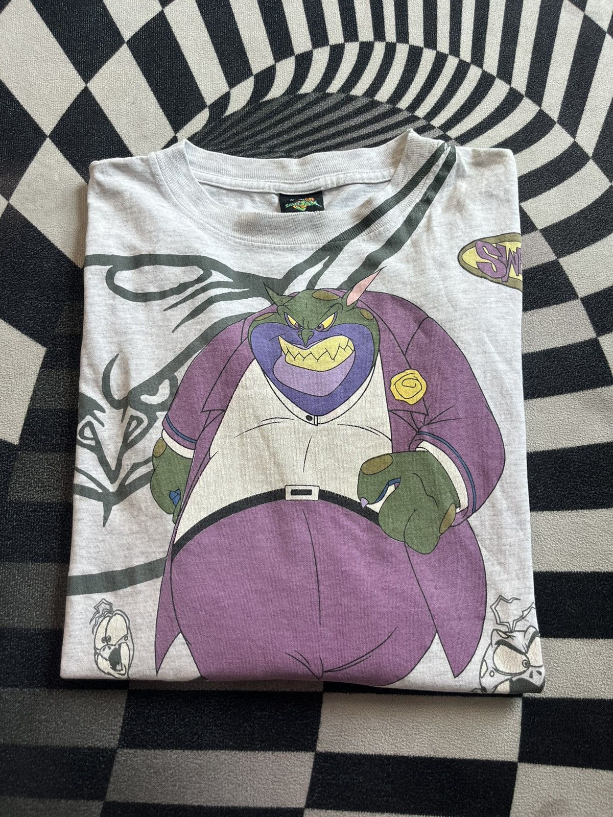 Warner Bros Vintage SWACKHAMMER Step Aside SPACE JAM 1996’s Worner bros Size US L / EU 52-54 / 3 - 1 Thumbnail