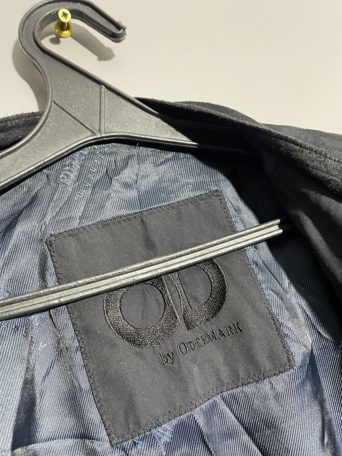 Vintage By Odermark Suede navy blue bomber jacket Size US XL / EU 56 / 4 - 11 Thumbnail