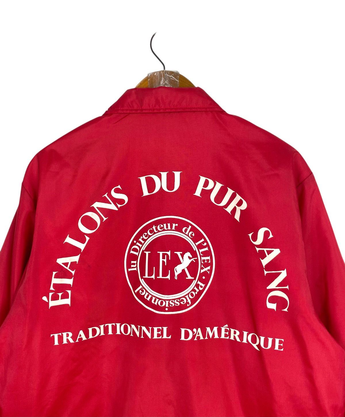 Vintage Rare‼️ Vintage LEX ÉTALONS DU PUR SANG Coach Jacket Made Usa Size US M / EU 48-50 / 2 - 2 Thumbnail
