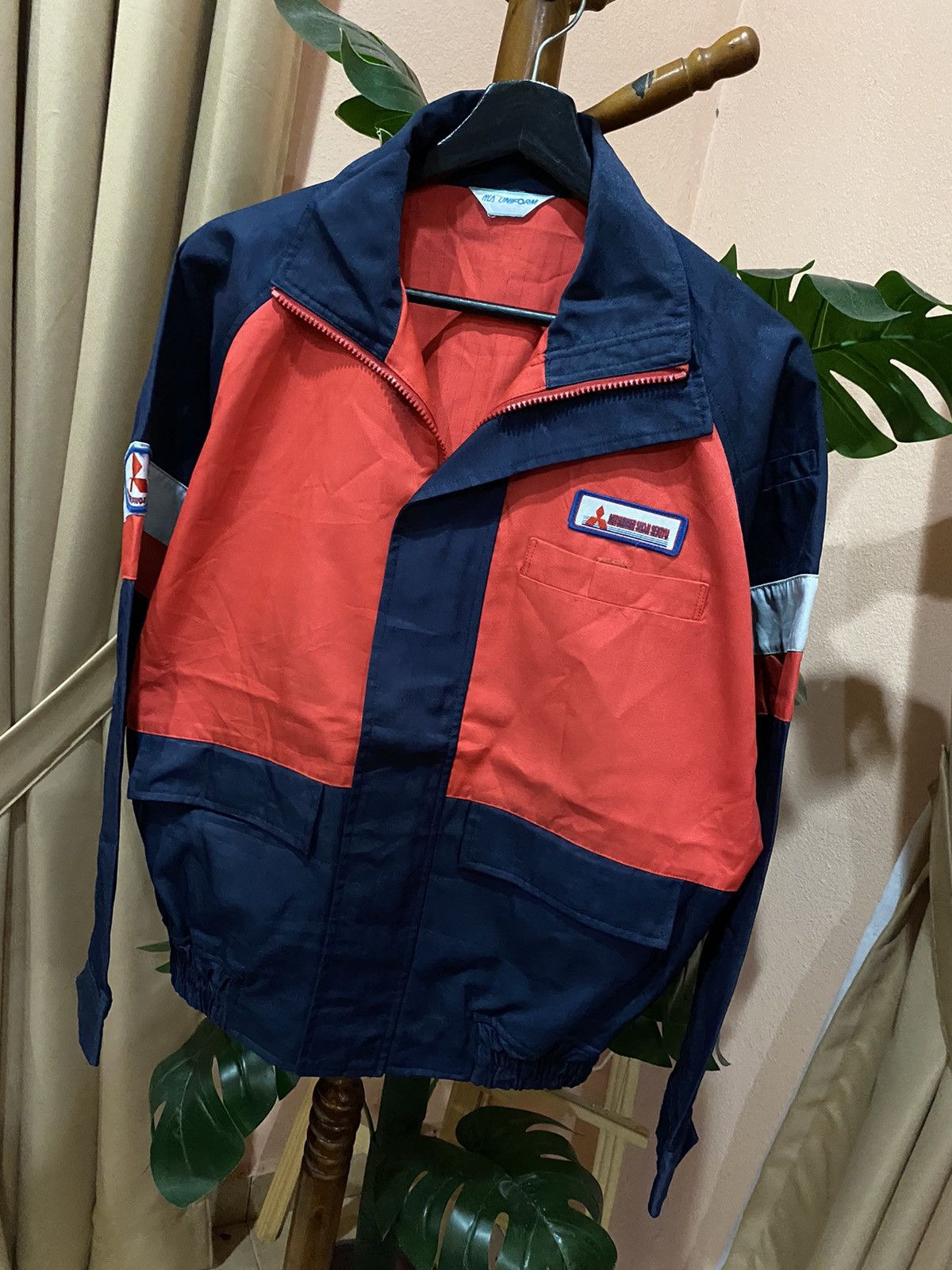 Japanese Brand Mitsubishi Shoji Sekiyu Workwear Jacket Size US M / EU 48-50 / 2 - 2 Thumbnail