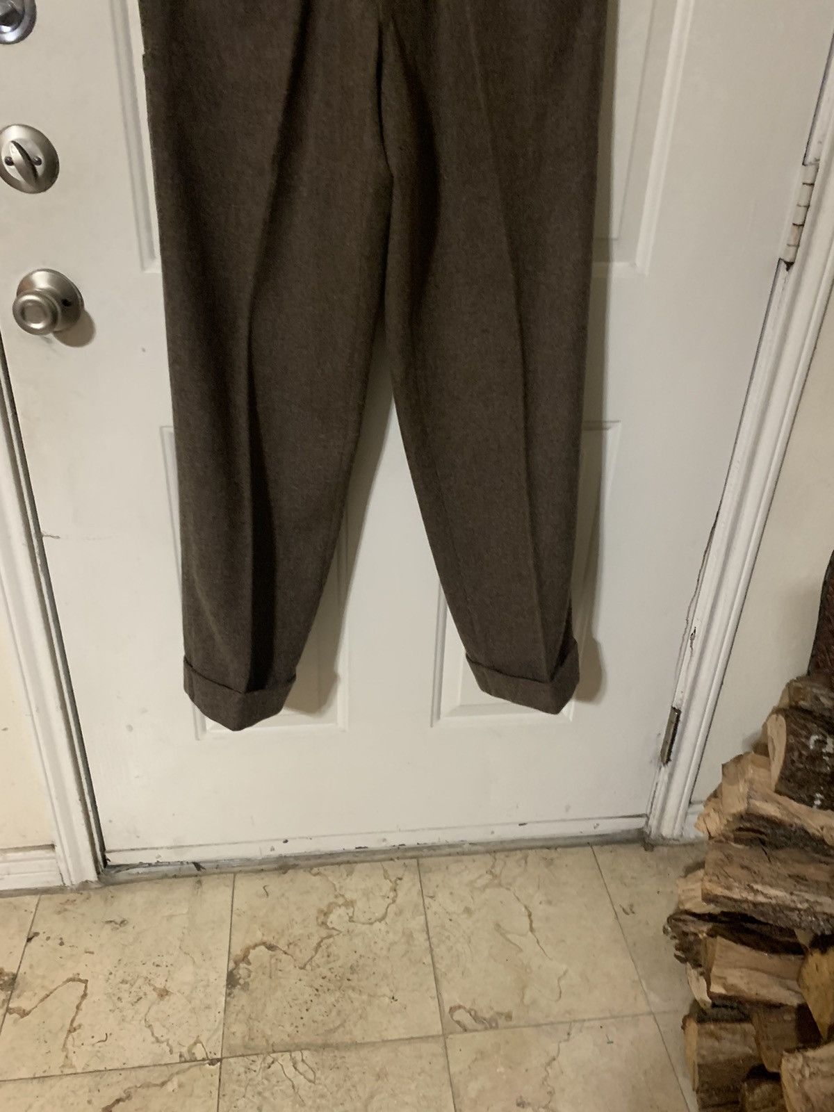 Polo Ralph Lauren Wool Blend Cargo cuffed Jean Pants Size US 30 / EU 46 - 3 Thumbnail