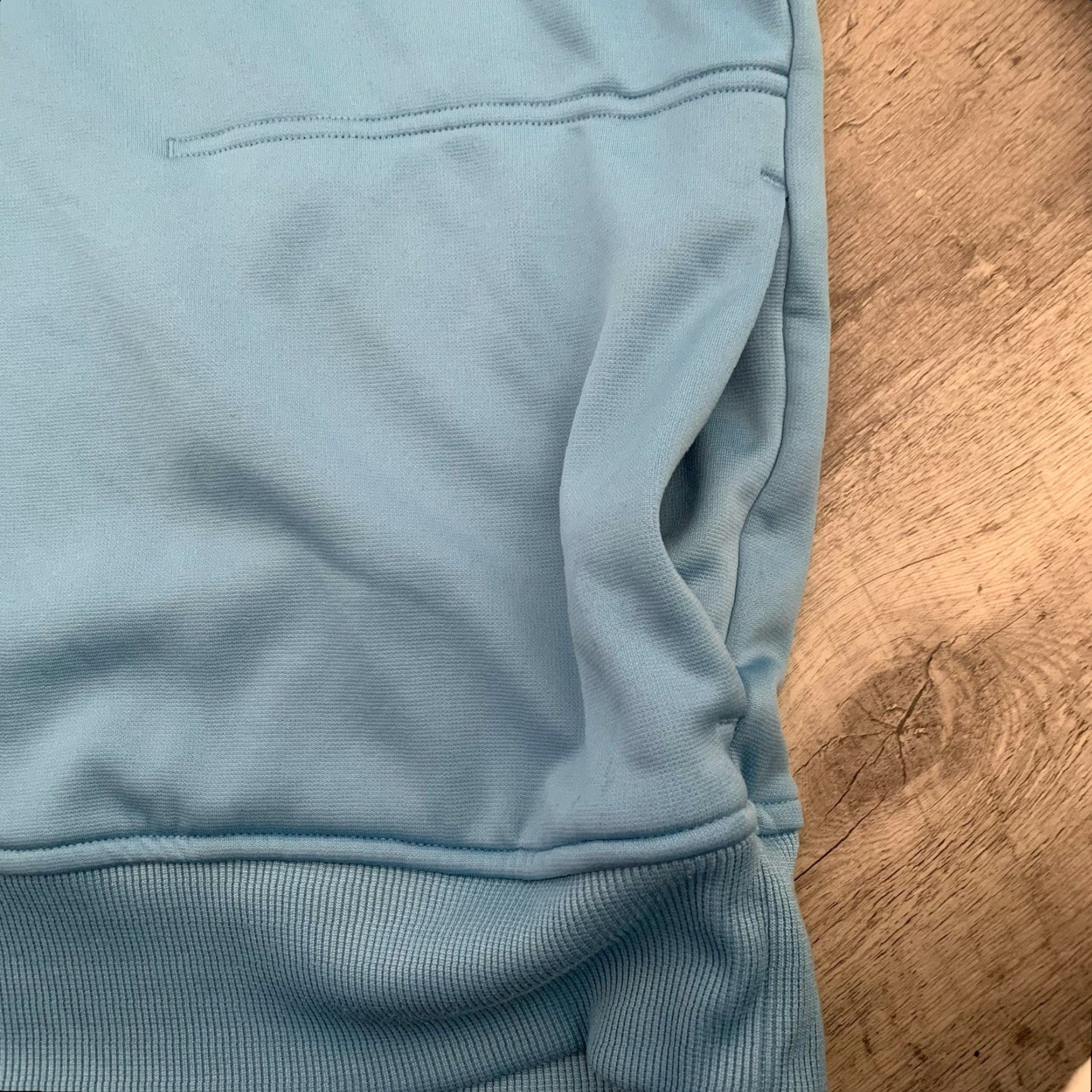 Under Armour Under Armour Hooded Pullover Womens L Blue Logo Hoodie Athletic Activewear SweatshirtPullover Fleece 100% Polyester Size L / US 10 / IT 46 - 6 Thumbnail