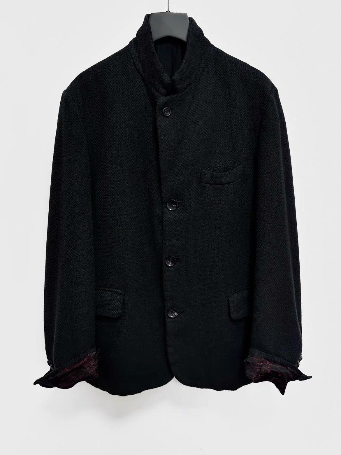 Geoffrey B Small Colombina Fabric Inside Silk Jacket