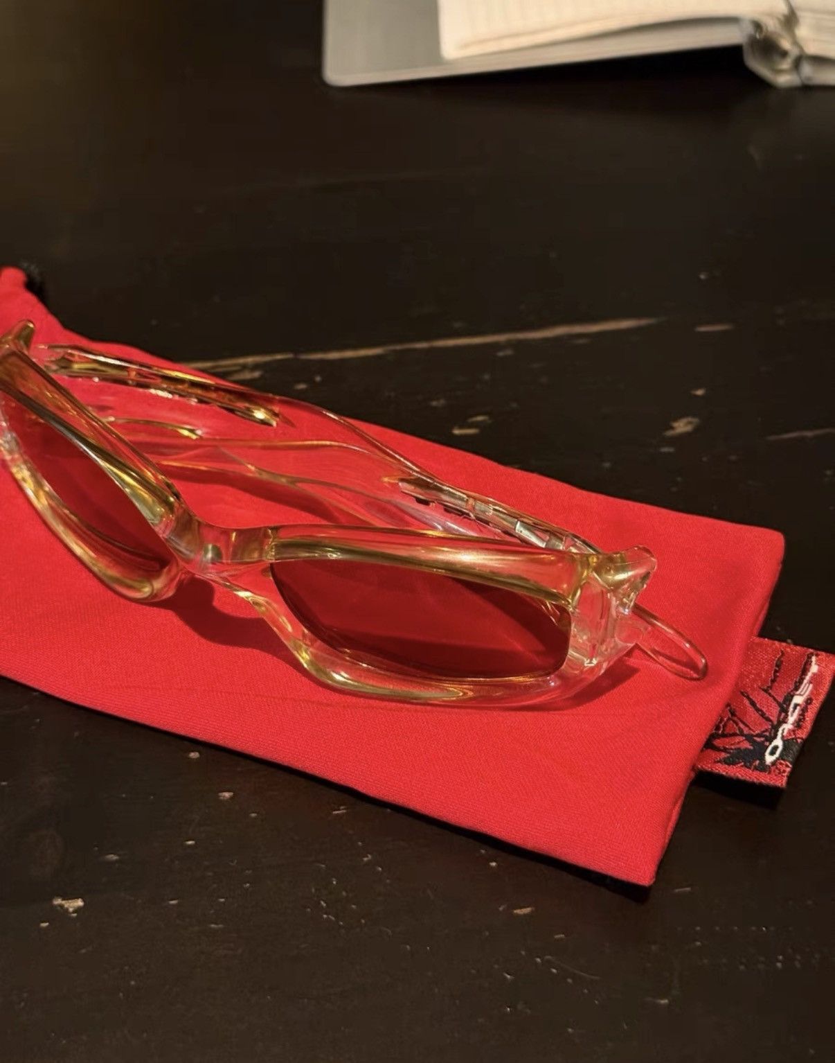 Oakley Oakley Fat Cat Champagne Gold / Whiskey Sunglasses K24 Size ONE SIZE - 8 Thumbnail