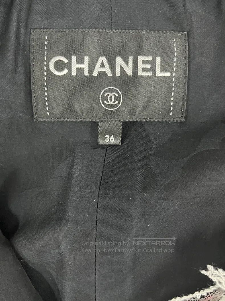 Chanel Chanel Knitted tassel coat in early spring Size XS / US 0-2 / IT 36-38 - 4 Thumbnail