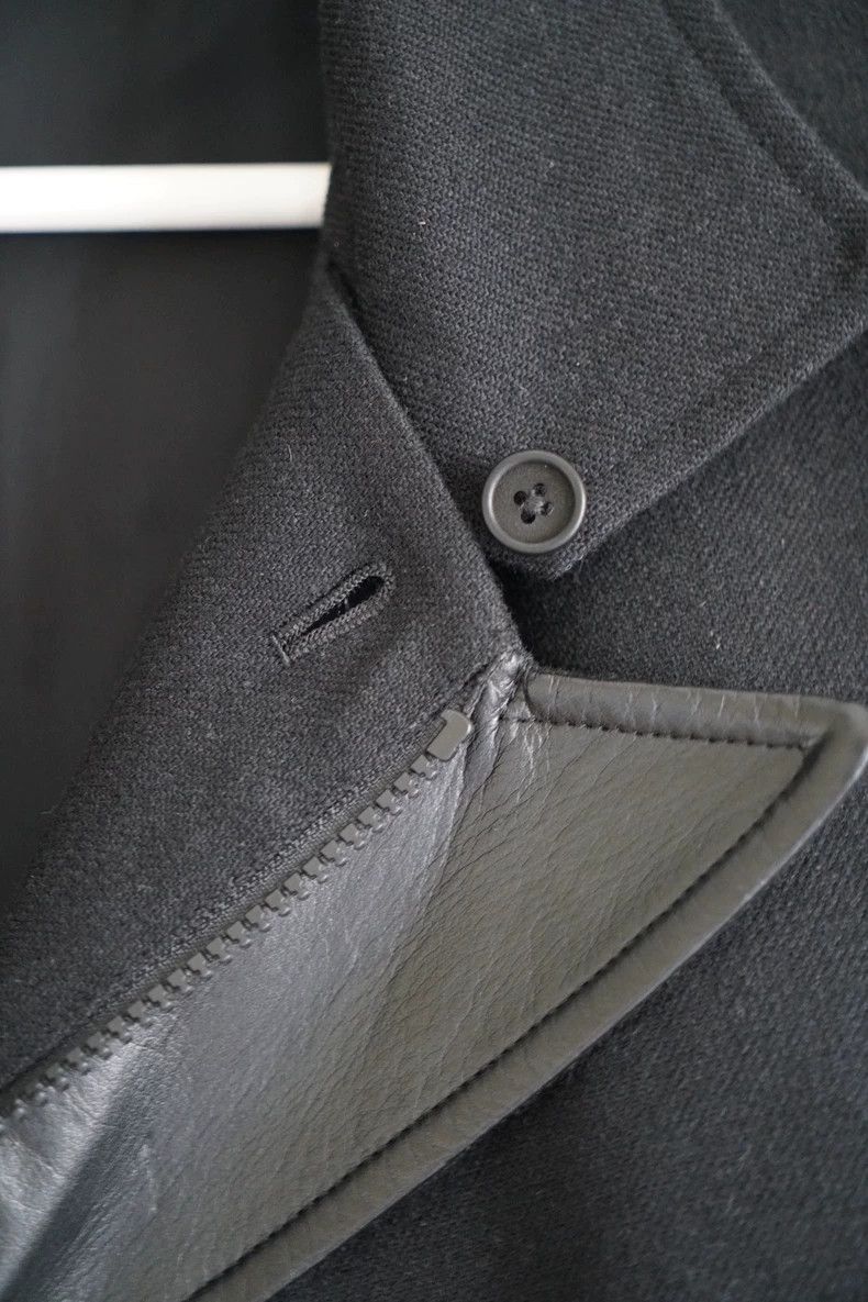 Yohji Yamamoto Yohji Yamamoto 13aw asymmetrical zipper leather suit-2505 Size US L / EU 52-54 / 3 - 4 Thumbnail