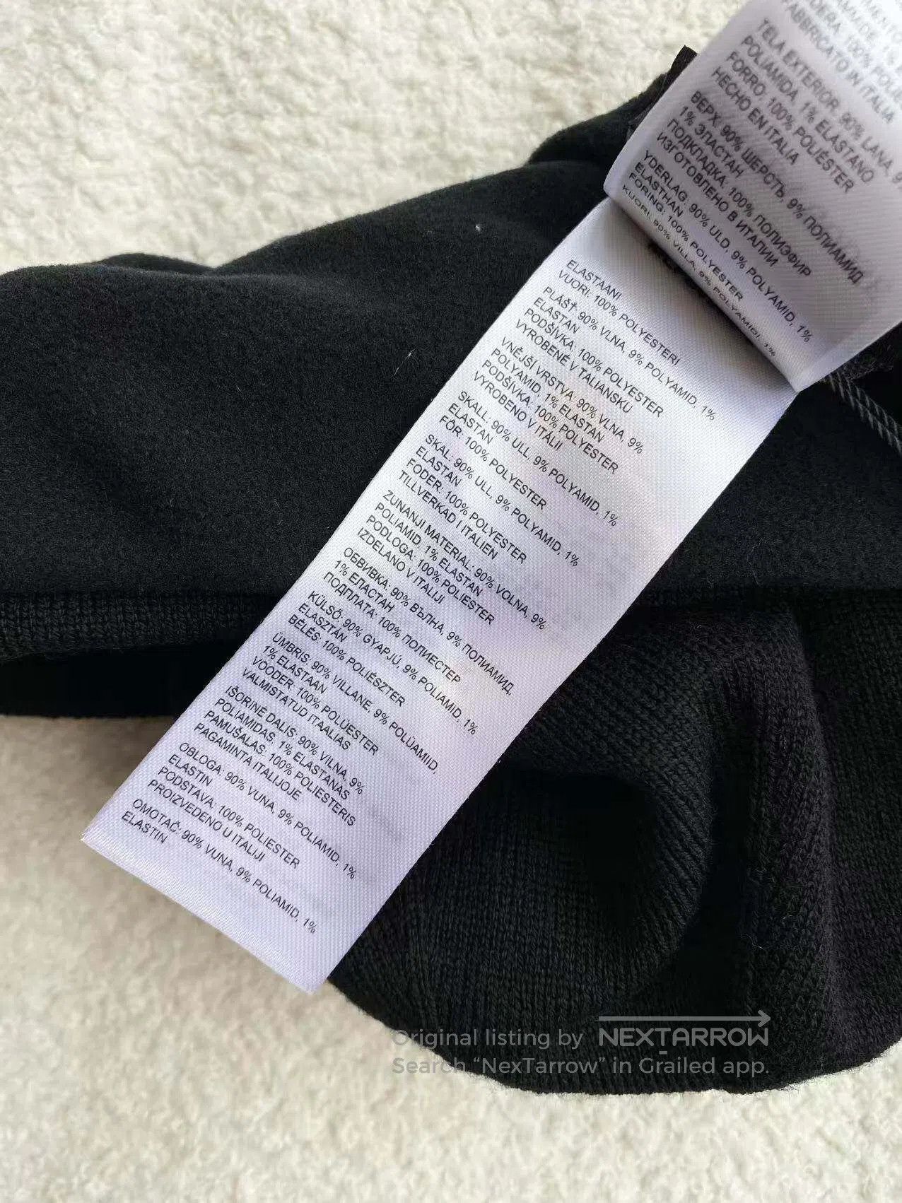 Canada Goose Canada Goose Size S Logo embroidered black knitted hat| Size ONE SIZE - 6 Thumbnail