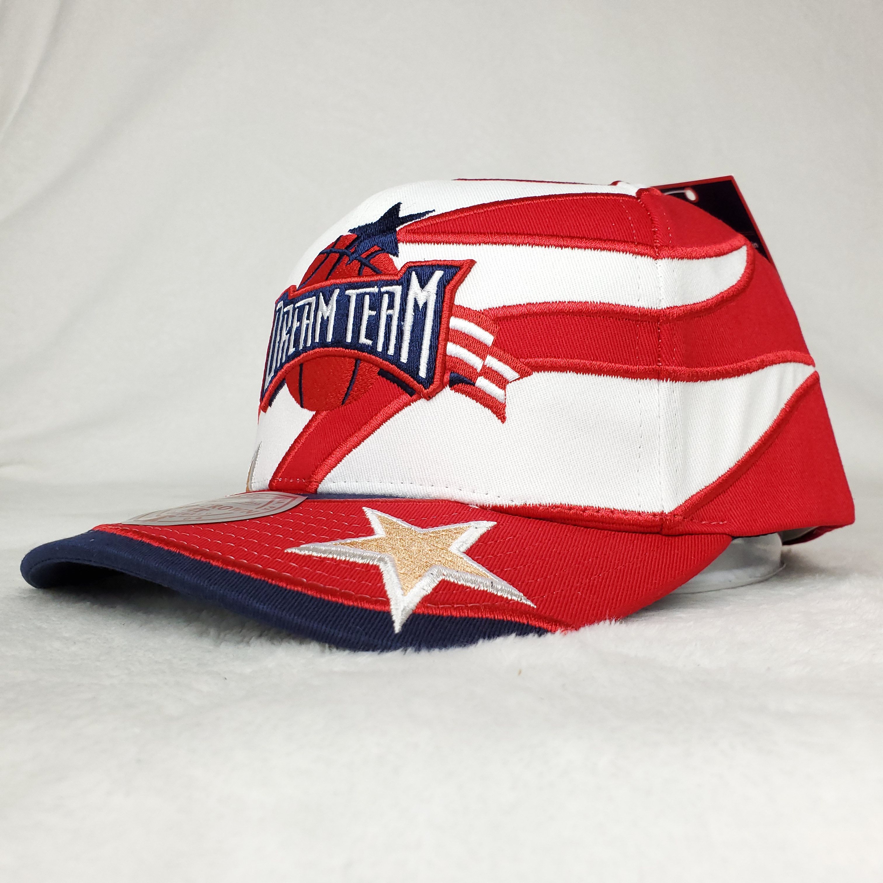 Just Don × Mitchell & Ness Just Don Dream Team USA Basketball Pro Fit Snapback Hat Cap Size ONE SIZE - 10 Thumbnail