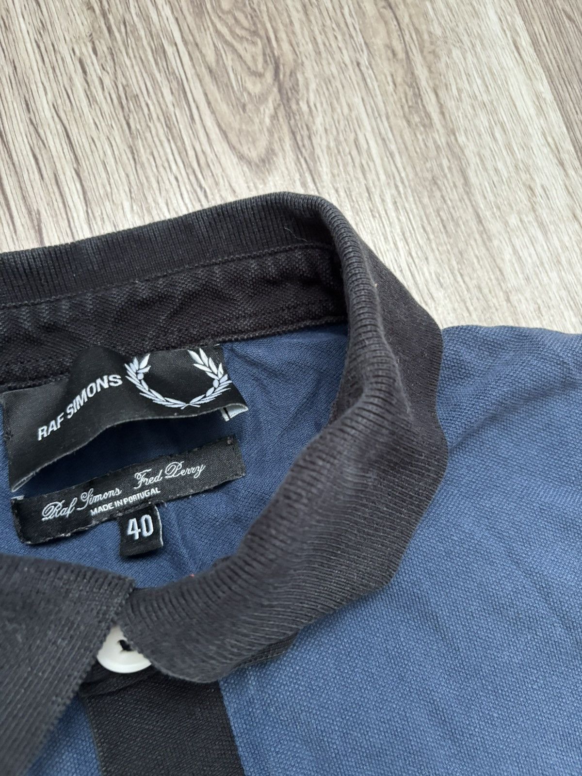 Fred Perry × Raf Simons Fred Perry x Raf Simons polo faded Size US XXS / EU 40 - 10 Thumbnail