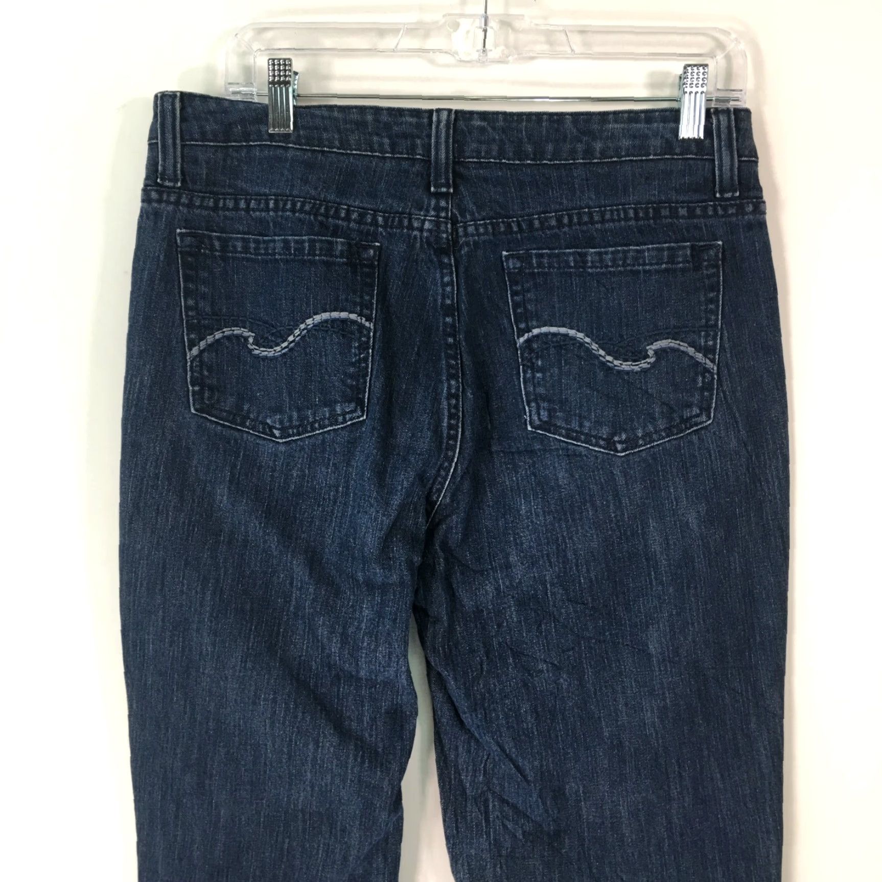 Vintage St. John's Bay Jeans Bootcut Denim Blue Size 10 Regular Low Rise 32 Inseam Women’s Size 32" / US 10 / IT 46 - 3 Thumbnail