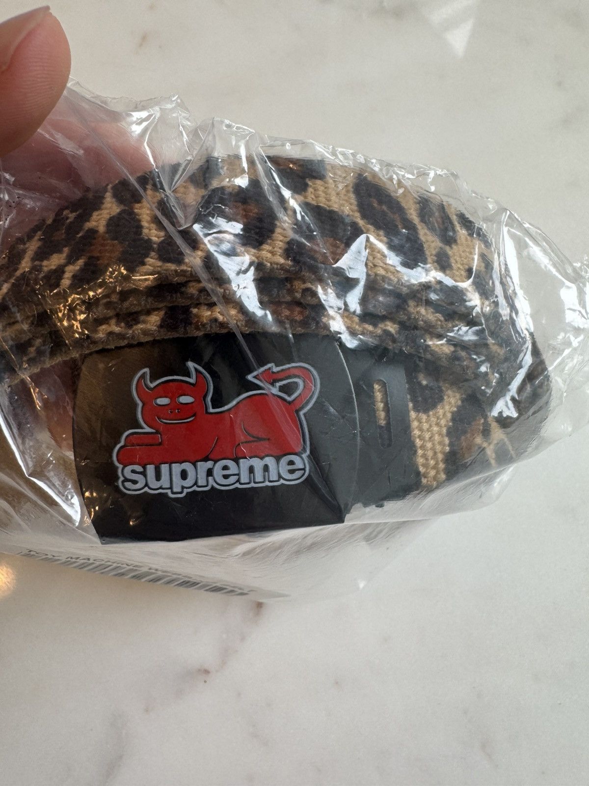 Supreme × Toy Machine Supreme Toy Machine Webbing Belt Leopard Size ONE SIZE - 3 Thumbnail
