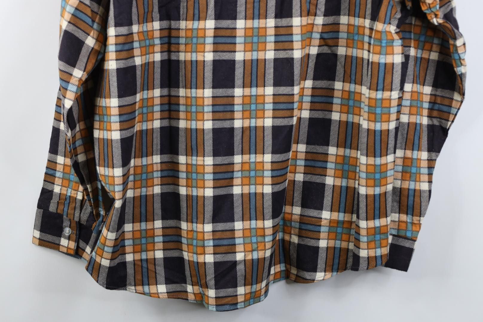 Vintage Deadstock Vintage 70s Streetwear Collared Button Shirt Plaid Size US XL / EU 56 / 4 - 15 Thumbnail