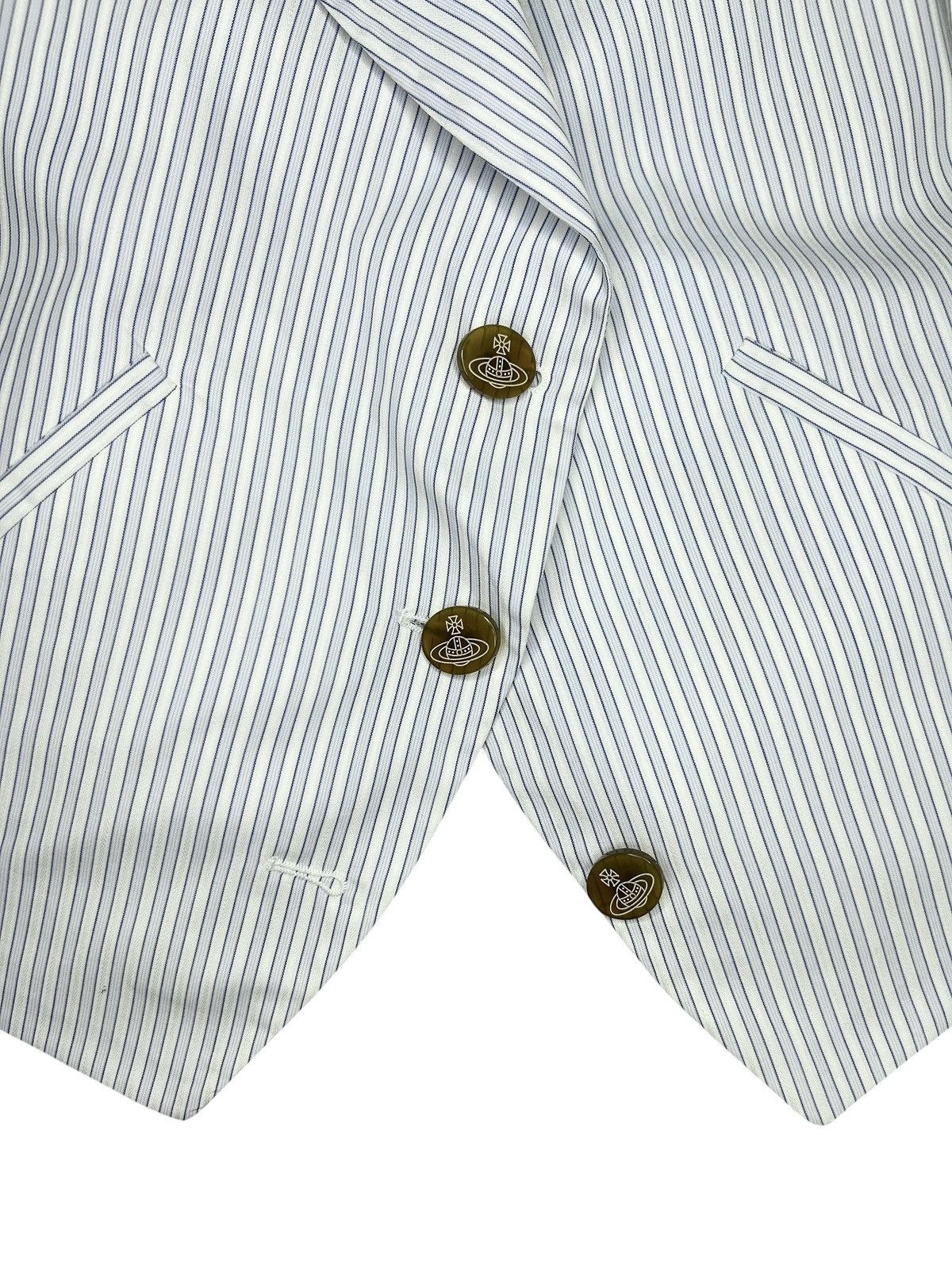 Vivienne Westwood S/S 09 Stripe Cotton Vest Size S / US 4 / IT 40 - 6 Thumbnail