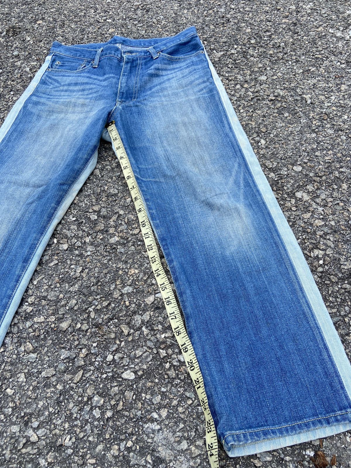 Japanese Brand × Vintage Straight Cutting Doubletone Denim Size US 30 / EU 46 - 4 Thumbnail