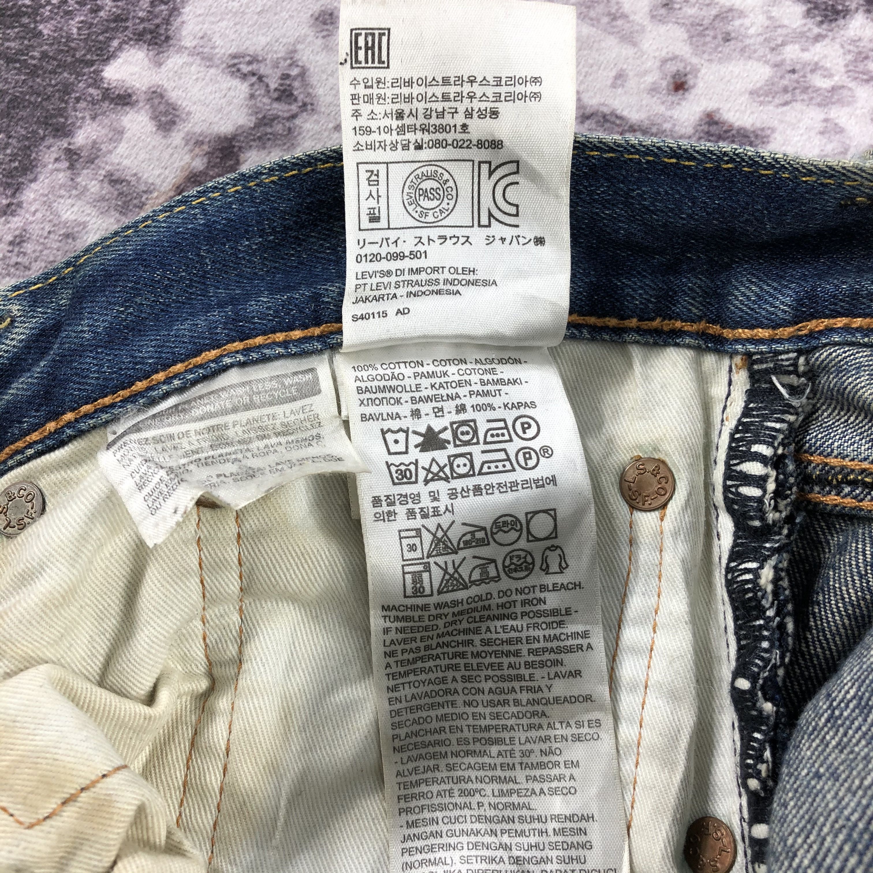 Levi's × Vintage Vintage Blue Wash Levis 502 Jeans-JM2317 Size US 34 / EU 50 - 15 Thumbnail