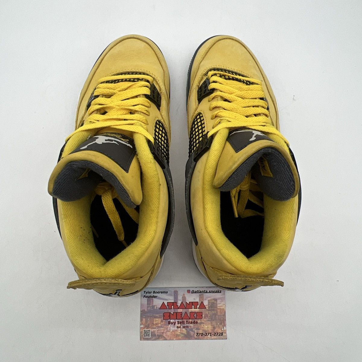 Jordan Brand Air Jordan 4 Lightning Size US 8.5 / EU 41-42 - 6 Thumbnail