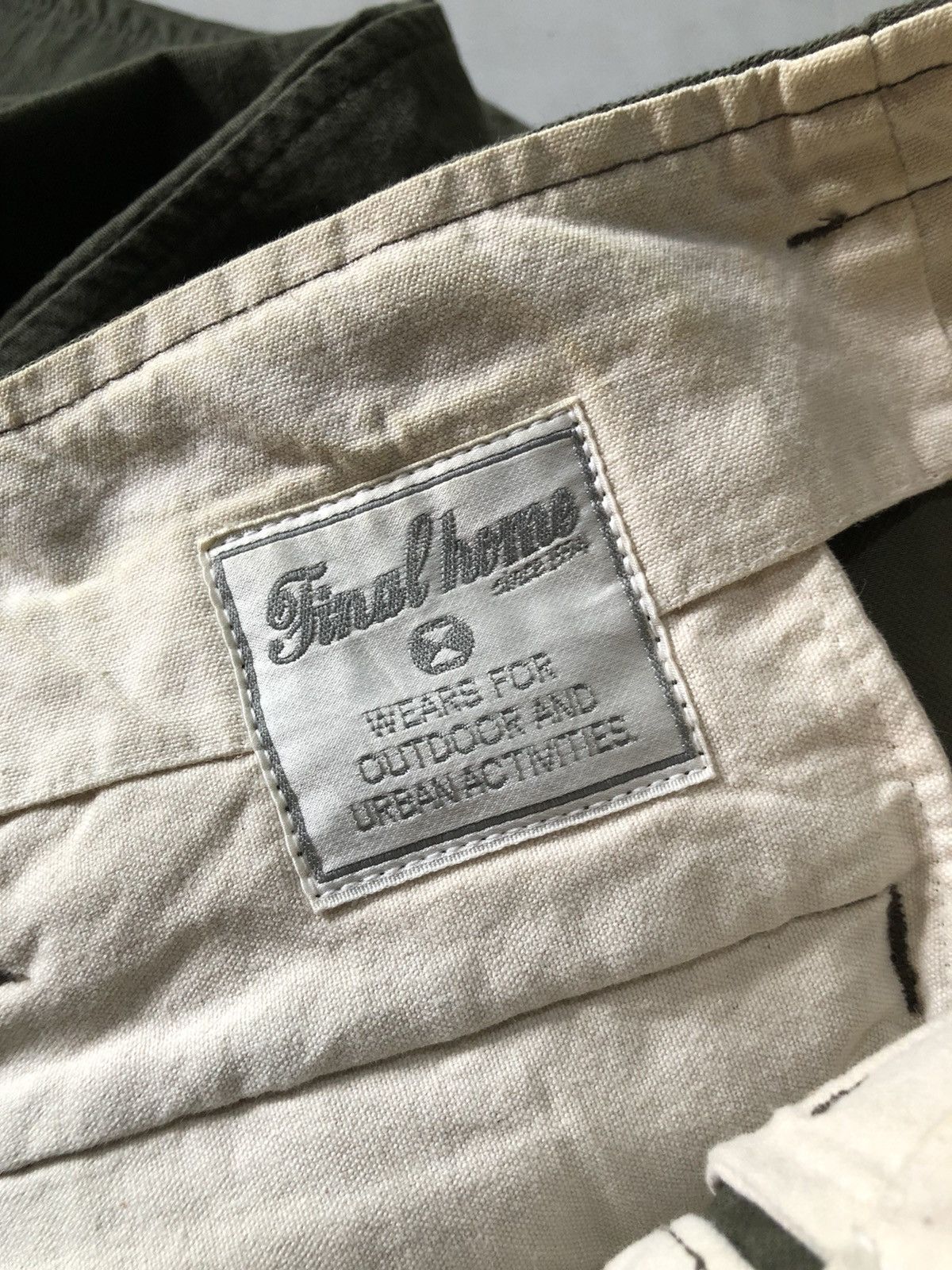 Final Home × Issey Miyake Vintage Military Trouser pants Final Home Size US 33 - 3 Thumbnail