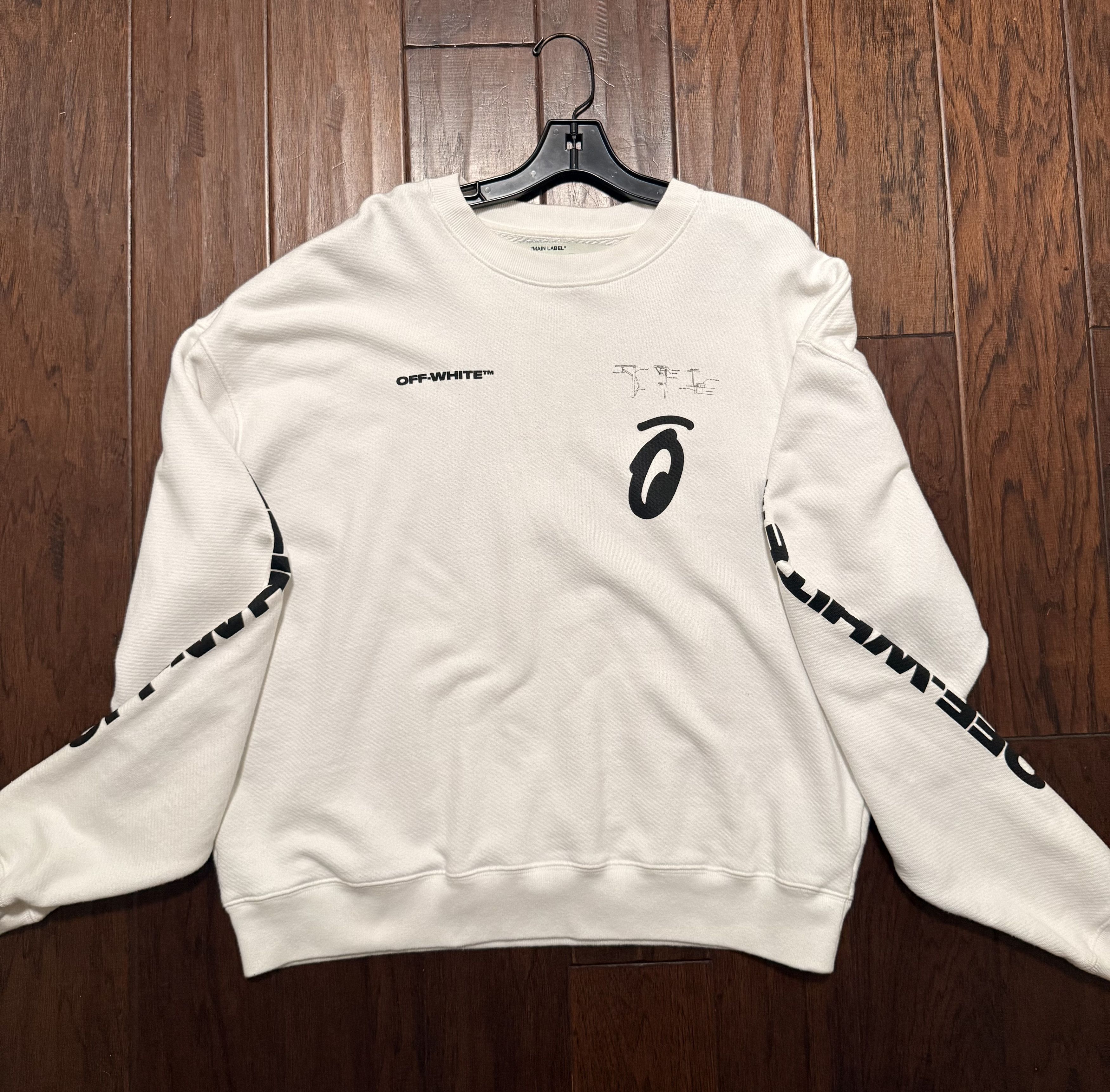 Off-White OFF WHITE Splitting Arrows Crewneck Sweater Size US L / EU 52-54 / 3 - 2 Thumbnail