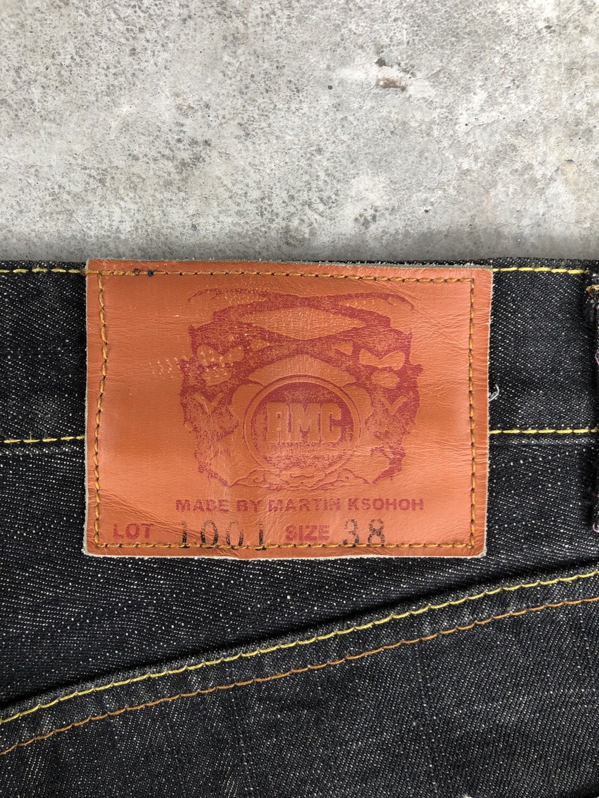 RMC Jeans Red Monkey Company Embroidered Jeans Distressed Size US 36 / EU 52 - 18 Thumbnail