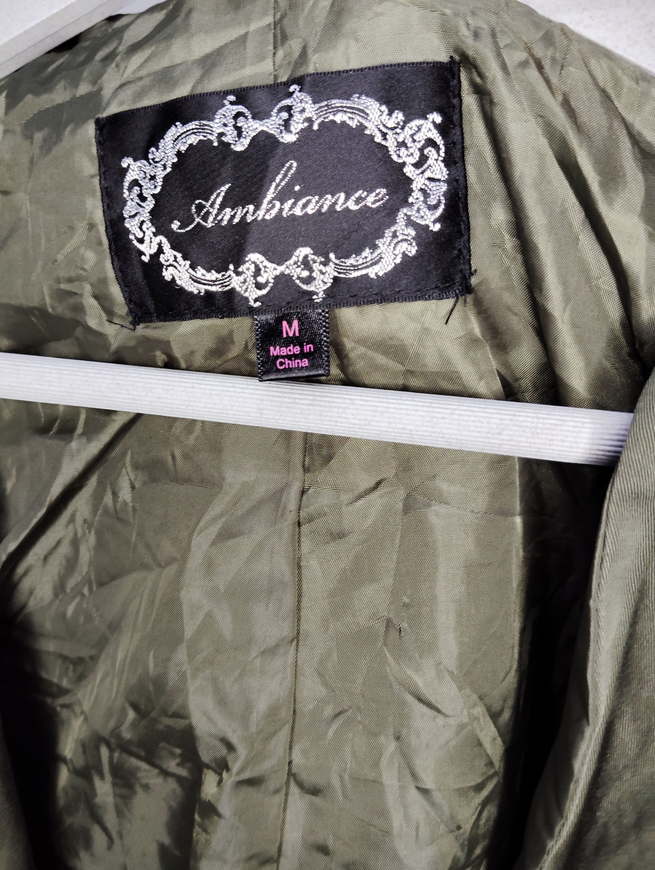 Japanese Brand Ambiance Parka Army Green Size US S / EU 44-46 / 1 - 5 Thumbnail